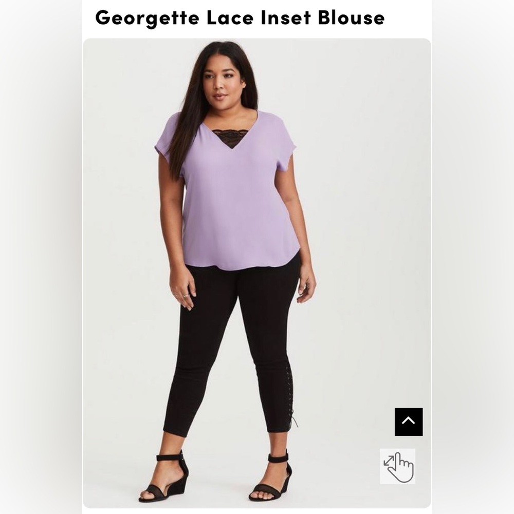 Torrid Blouse - Picture 3 of 4